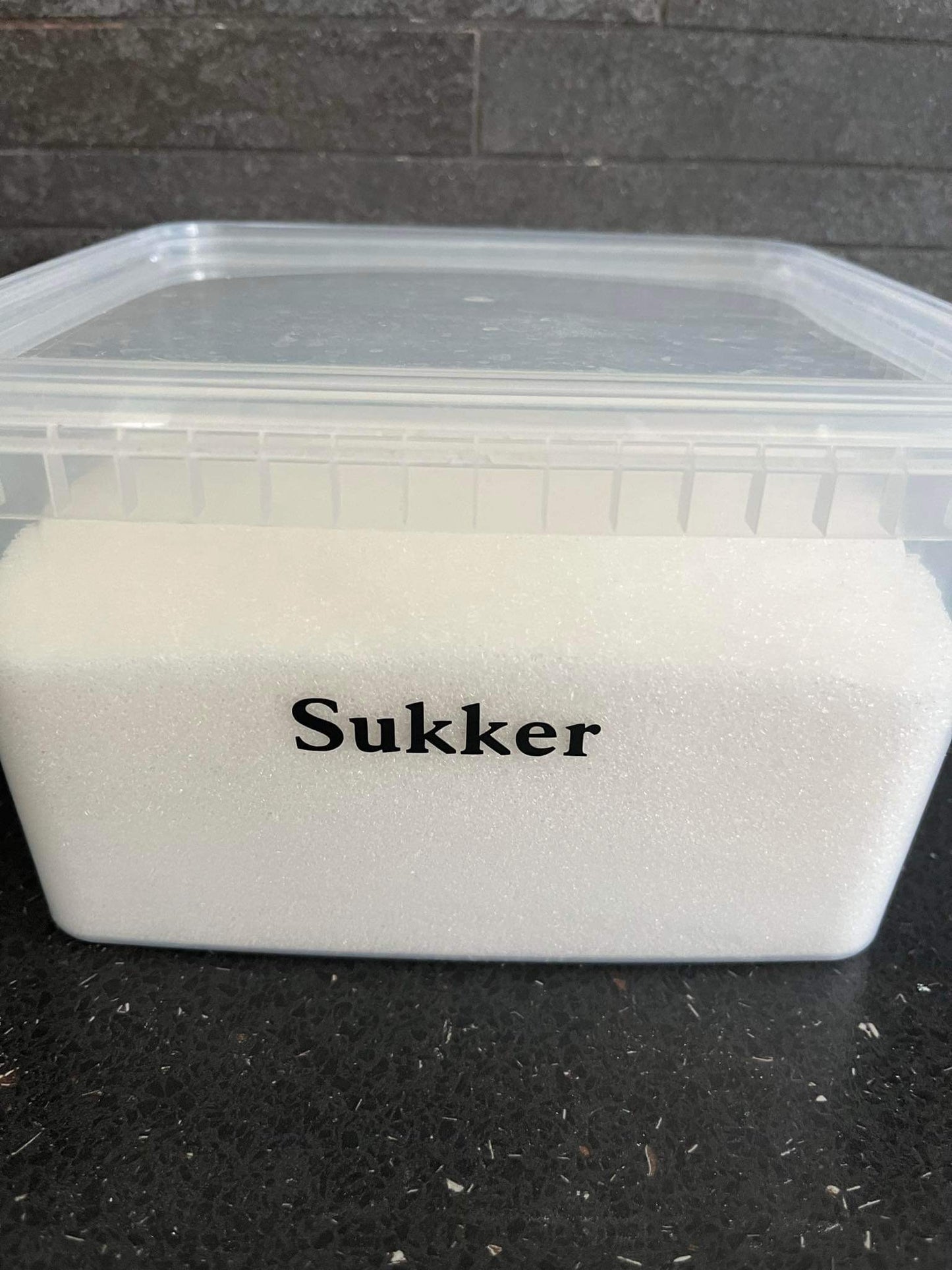 Mærkater til opbevaringsbøtter