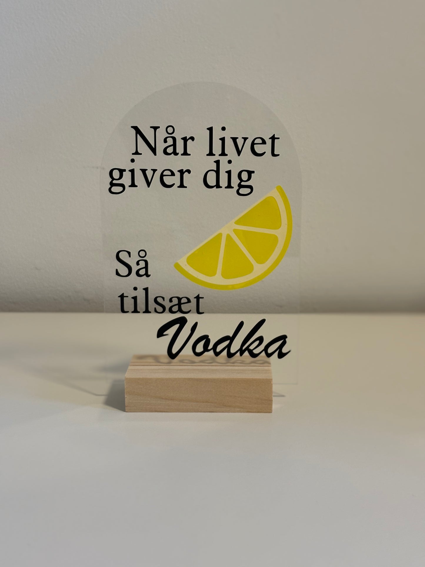 Skilt med citat