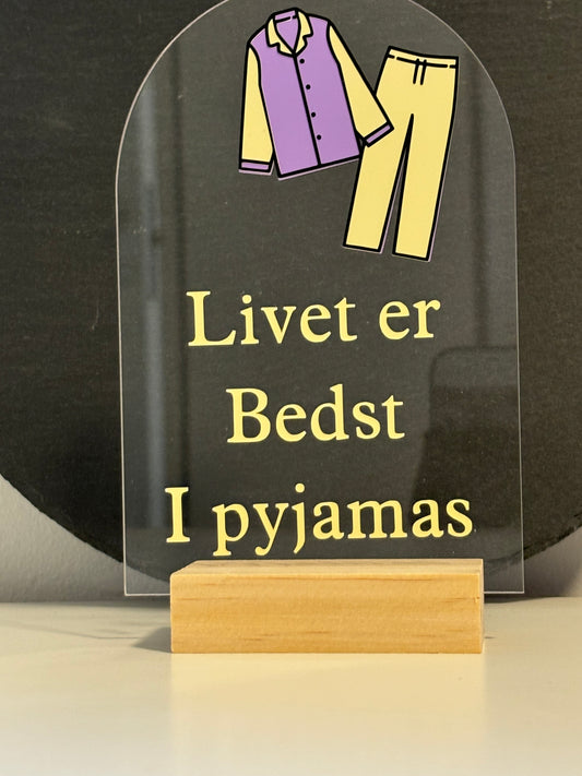 Skilt med citat