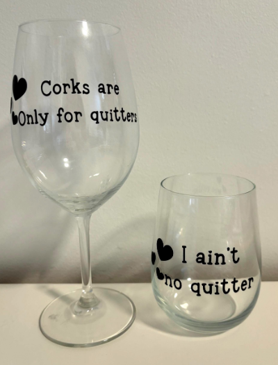 Set of wineglasses